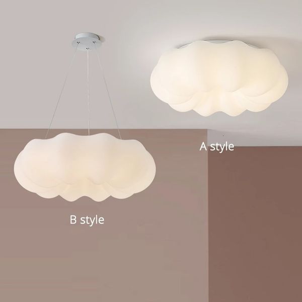 Kronleuchter Weiße Wolke Led s Decke Mouted Kürbis Licht Für Restaurant Wohnzimmer Erstellt Kinderzimmer Deco lampe 221203