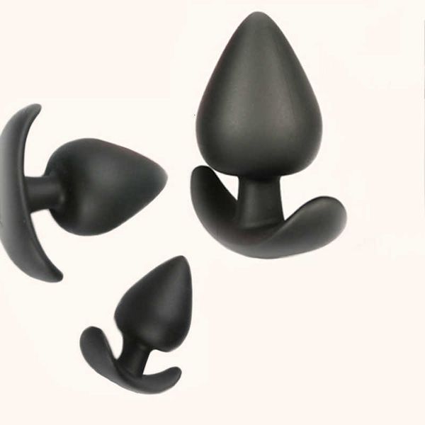 Giocattolo del sesso del vibratore Sexshop Silicone Big Butt Plug Strumenti anali Giocattoli del sesso per donna Uomo Biancheria intima gay Plugs Grande Buttplug Prodotto intimo erotico KGQF