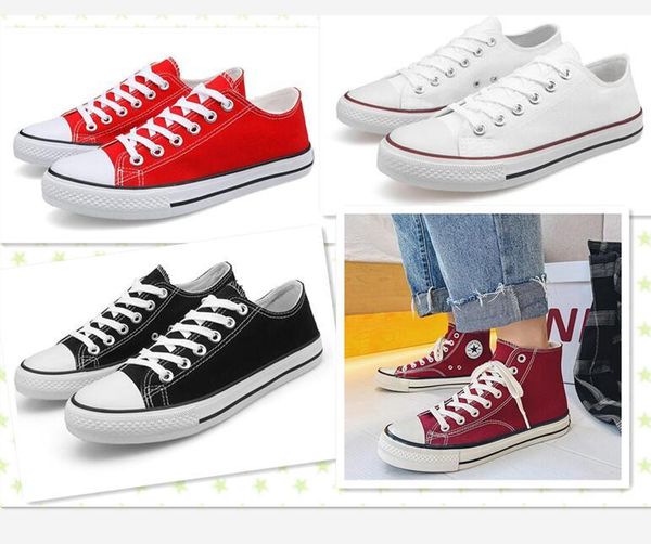 Canvas Shoe Skateboard Shoes Classic Design Star Man Low High Lovers Sutdians с Dust Dag Card 2023 Hot Sell Бесплатная переход C2021