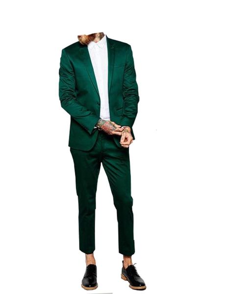 Мужские костюмы Blazers Casual 2 Piece Blazer Pants Slim Fit Men Designer Jacket 221202