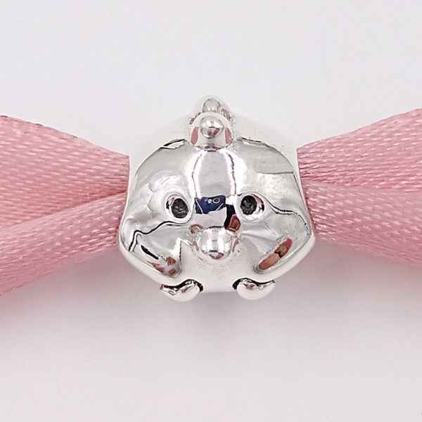 925 Binchas de prata esterlina Charm Charm se encaixa no colar de pulseiras de joias de estilo Pandora europeias 791743 Animal Annajewel