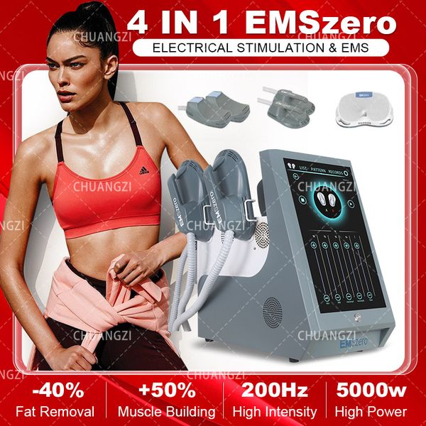 Ultimo aggiornamento Altre apparecchiature di bellezza Slim Neo DLS-Emslim Nova 13 Macchina Tesla hi-emt Emszero con 4 impugnature RF e pad di stimolazione pelvica opzionale