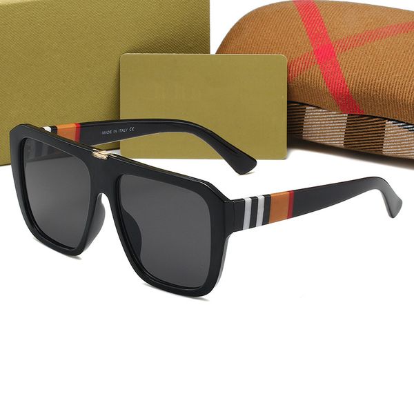 Óculos de sol de luxo top designer de lentes polaroid óculos masculinos sênior óculos para mulheres armação de óculos de sol de metal vintage sem frete