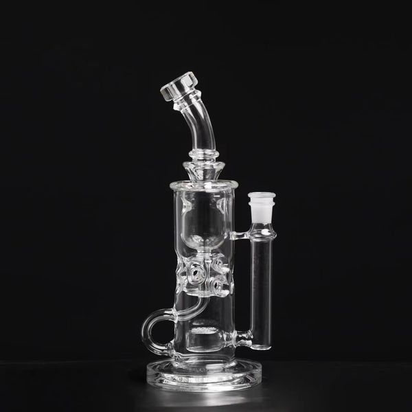 2022 Borossilicate Glass Smoking Pipe Hookahs DAB SLIGS ACESSÓRIOS DE FAMO BUNGOR DE ÓLEO BUNGS PARA CACKERS DE ANS BRINHAMENTOS SEXO RECYCLER BUBB MONOMB BONG