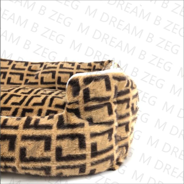 Designers canil canil camas esteira letra f impressão marca animais de estimação canetas moda pet cama suprimentos ps1399