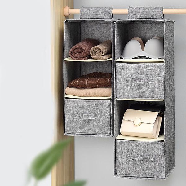 Aufbewahrungsboxen Haushalt Kreative Hängende Organizer Schublade Box Halter Tuch Unterwäsche Bh Frau Handtücher Liefert Kleiderschrank Schrank Fall