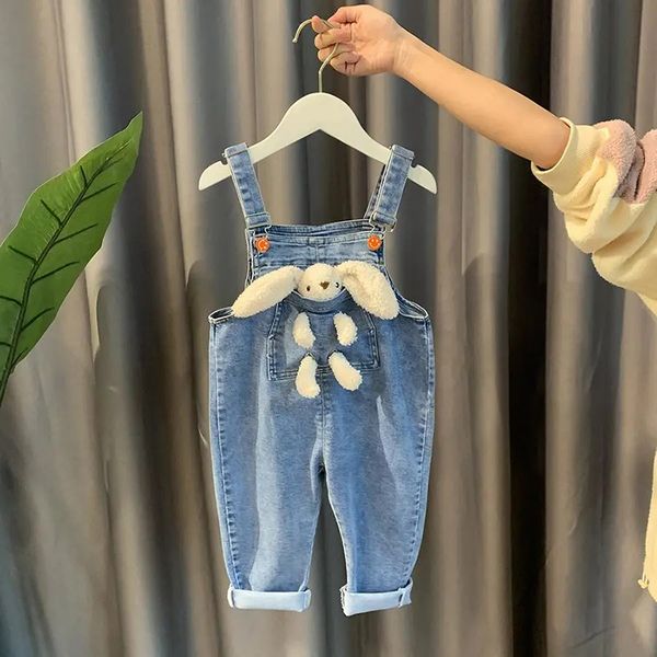 Jeans Melario Costume per bambini Bambini Bambine Tuta Ragazzi Cotone Denim Vestiti per bambini Tuta Casual Pagliaccetti larghi Salopette 221203