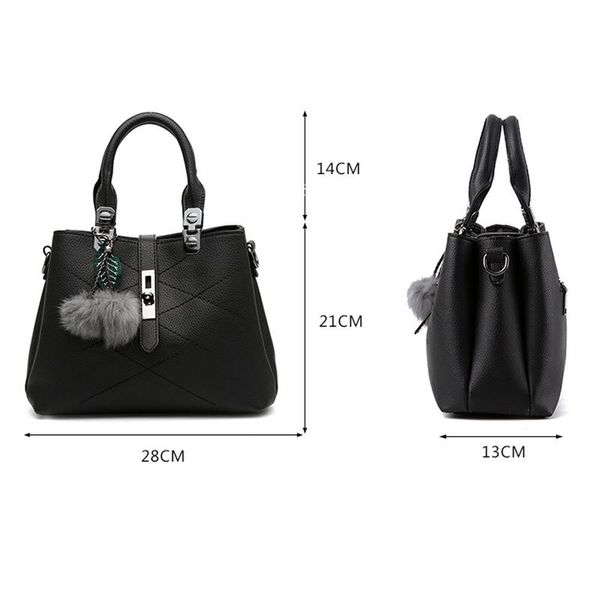 Borse a tracolla con ricamo HBP Borse da donna in pelle per donna Sac a Main Borsa a mano per capelli da donna 1011