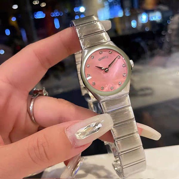 Mode Damenuhr 28mm Quarzwerk Edelstahl Silber Armband Damenuhren Montre Femme Designer Armbanduhren Orologio di Lusso