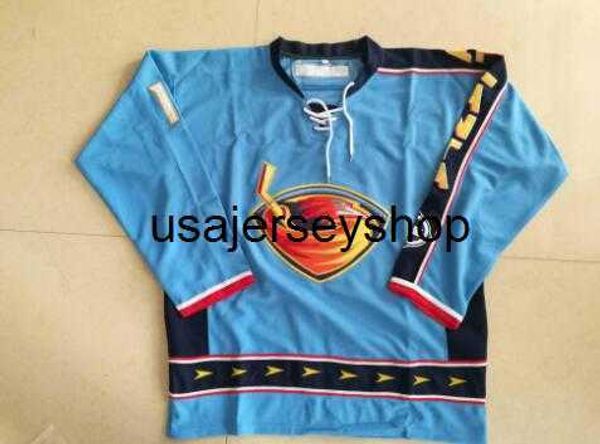 Хоккейные майки Custom Vintage 17 Ilya Kovalchuk Atlanta Thrashers 15 Dany Heatley 39 Tobias Enstrom 16 Marian Hossa Ice