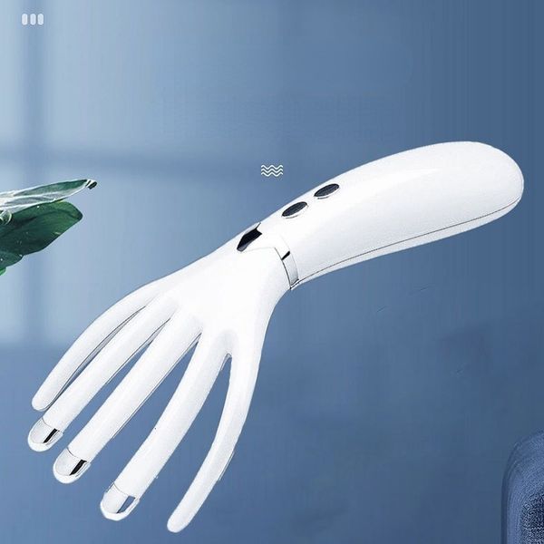 Professionelles Kopfmassagegerät FiveJaw Relax Scalp Neck Plastic Five Finger Claw Octopus Care 221203