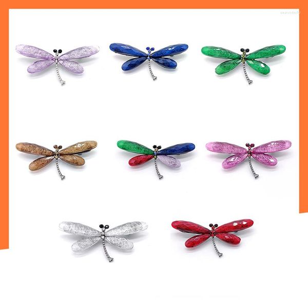 Броши роскошная летняя распродажа корейская версия Crystal Dragonfly Brooch с одеждой для свадебной вечеринки подарки