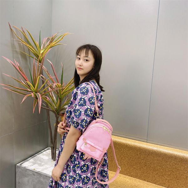 Zaini carini di design per bambini Ragazza coreana Zaino mini principessa Modello classico Borsa a tracolla in pelle stampata Moda Baby Candy Borse regalo