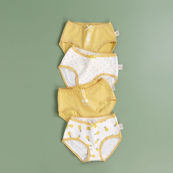 Calcinha crianças s para meninas lycra algodão briefs baby bens elástico cunhas crianças primavera e verão renda shorts fofos bebês 221205