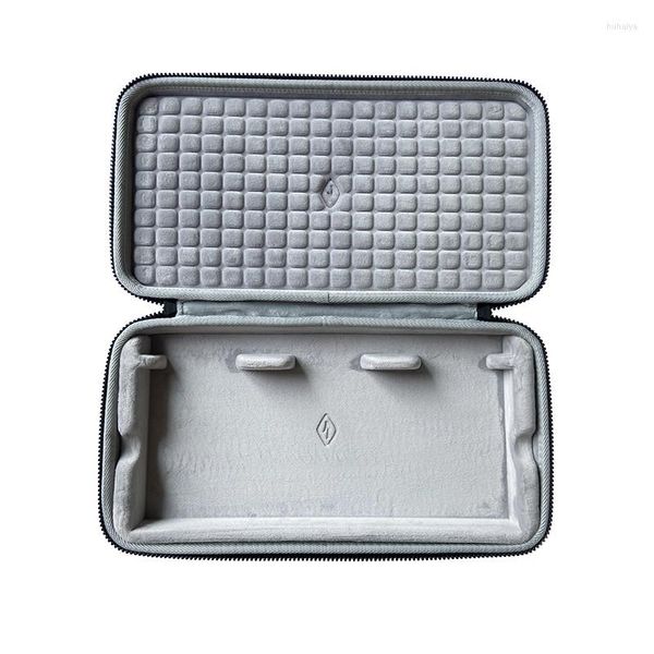 Duffel Bags Fashion Eva Hard Porting Case para Razer Huntsman Mini RGB 60% Teclado 61 87 104 Caixa de armazenamento de bolsas de chaves
