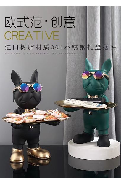 Creative Home Chonchanting Dog Key Accessories Accessories Table Tray Tray Shoe Accessories House Hoarding Gifts