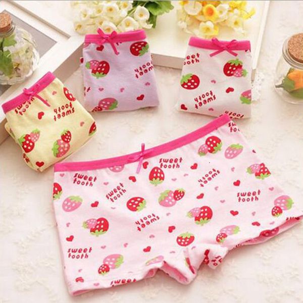 Calcinha hpbbkd 6pcs lote garotão cartoon algodão crianças respiráveis ​​cuecas boxeador para meninas calças de shorts gu026 221205