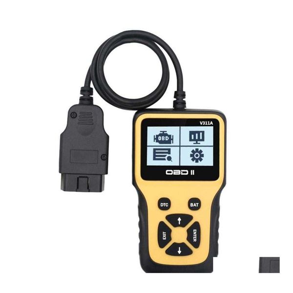 Strumenti diagnostici v311a Scanner professionale Strumento diagnostico auto OBD2 OBD2 ELM327 CODICE LETTORE DELLE MOBILI MOBILI MOTRYCLES VEICOLO DHK1D