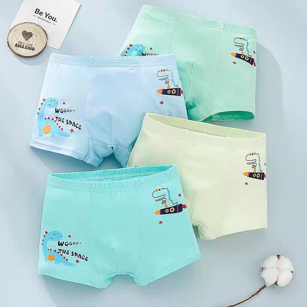 Mutandine da 10 pezzi per ragazzi boxer briefs per bambini biancheria intima mutande per bambini stampa cartone animato bambini morbidi 2 12 anni 221205