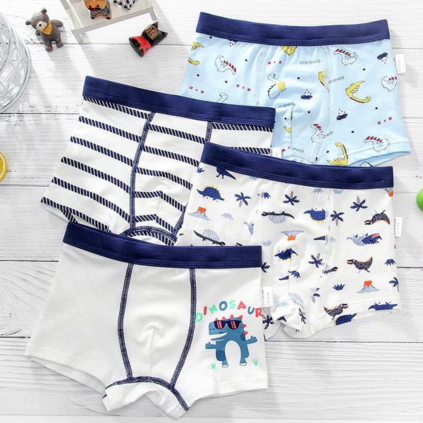 Höschen Hohe Qualität für Jungen Boxer Cartoon Garcon Jungen Unterhosen Niedliche Slips Baumwolle Kleinkind Shorts 4 stücke 221205