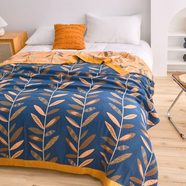 Blanketcozy mussell algodão cobertor completo rainha soltada sofá de roupas de cama de cama de cama de vestiário de cama de casas de cama decoração de casa 221203