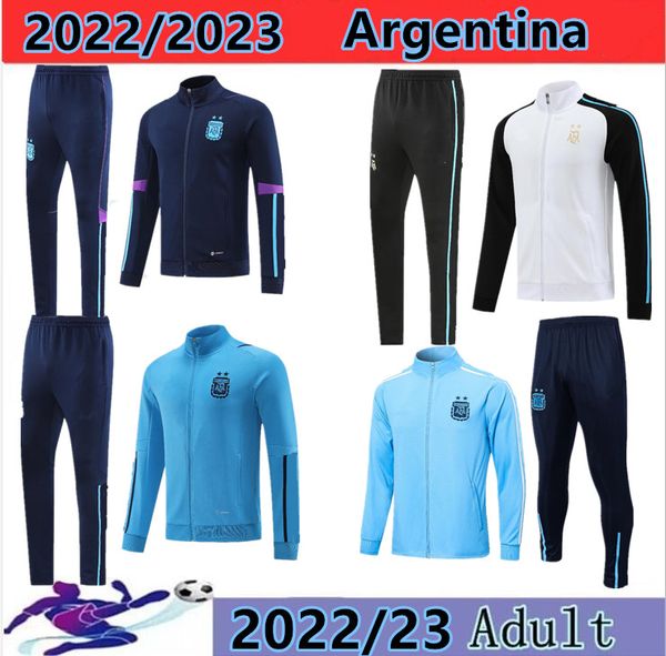 2022 2023 Argentinas Trackuit Soccer Soccer Jersey Allenamento Shirt Footb