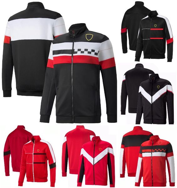 F1-Jacke, Formel-1-Rennfahrer-Sweatshirt, 2023, Team, durchgehender Reißverschluss, Motorrad-Reitanzug, Motocross, winddichte Jacken