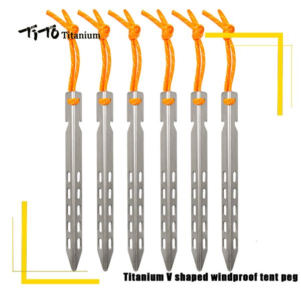 Открытые гаджеты Tito Tent Nails v Community Design Camping WindPo -Resect Equipment Tool для мягкой заземления 681012PC 221203