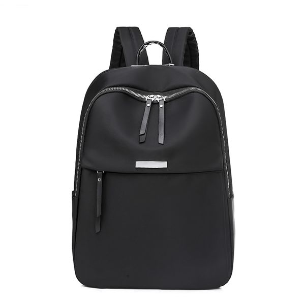 Moda Backpack Mulheres Simplicidade Bagpack feminina Mulher Oxford Saco de escola cl￡ssica para meninas bookbag Rucksack Viagem Anti-roubo saco