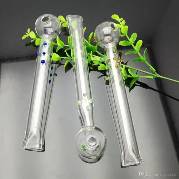 Andere Rauchglasurtopf mit flachem Mund Großhandel Bongs Ölbrenner Rohre Wasserglas Rigs Rauchen