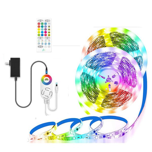 1903 Dream Color LED Strip Light WIFI 5M 10M 30led / m IP65 Telecomando a 16 tasti Music Sync controller di alimentazione Alexa Google Home