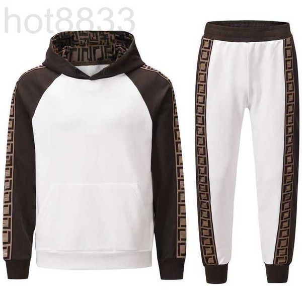 Men's Tracksuits Designer Mens Ruides Trechos Capuz Capuz Dupa