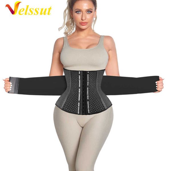 Cinto de emagrecimento Velssut Mulheres da cintura Shapers Shapers Slimming Tummy Control Belt cintion Cincher Chretset Corset Belly Bandrage pós -natal T2221205