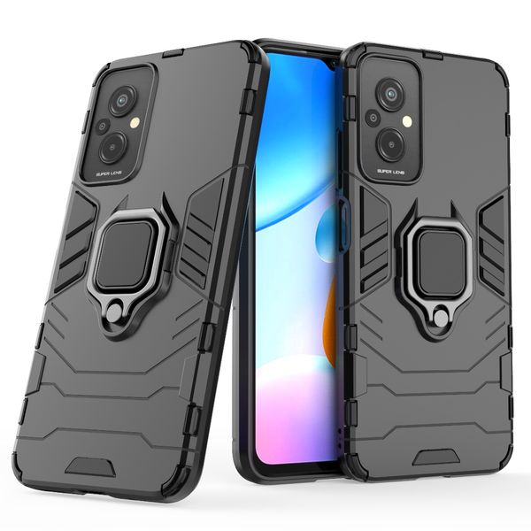 OPPO A58 A17 A97 A77 A57 A93S Realme 10 C30 C35 C33 Pro 4G 5G Zırh Kickstand Ring Stand Back Case