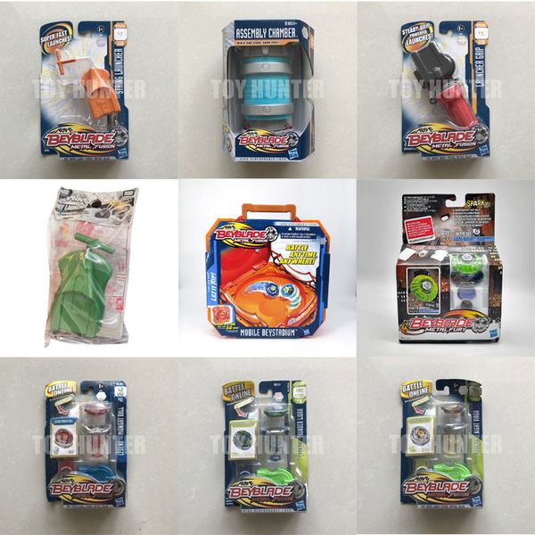 Kreisel Beyblade Metal Fusion Turbo Burst Leistungsstarker Launcher Grip Assembly Chamber Mobile Beystadium Tops Toy Attack Geschenk 221205