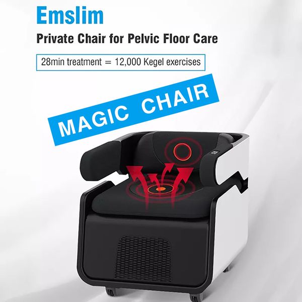 EMS-Stuhl Beckenbodenmuskelreparatur Abnehmen EMslim Magic Chair Vaginalstraffung und reparierte Beckenmaschine Muskeltrainer Schönheitssalonausrüstung