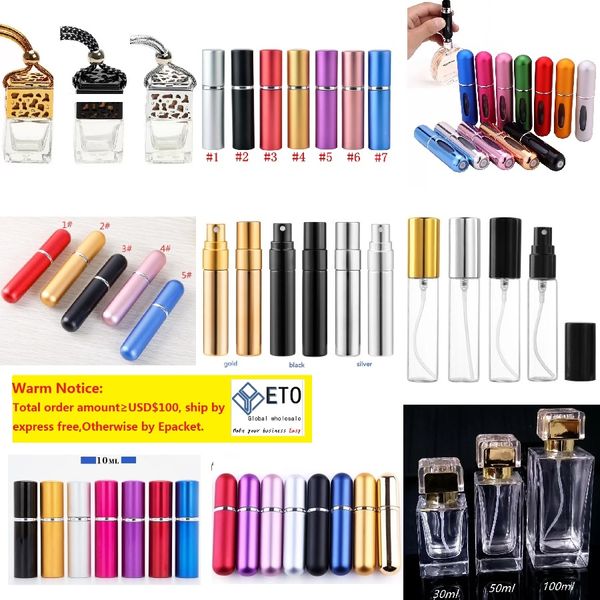 5 ml Mini Sprey Parfüm Şişesi Seyahat Doldurulabilir Boş Kozmetik Konteyner Parfüm Atomizer Alüminyum Şişeler 2 stilleri 10 ml 12 ml