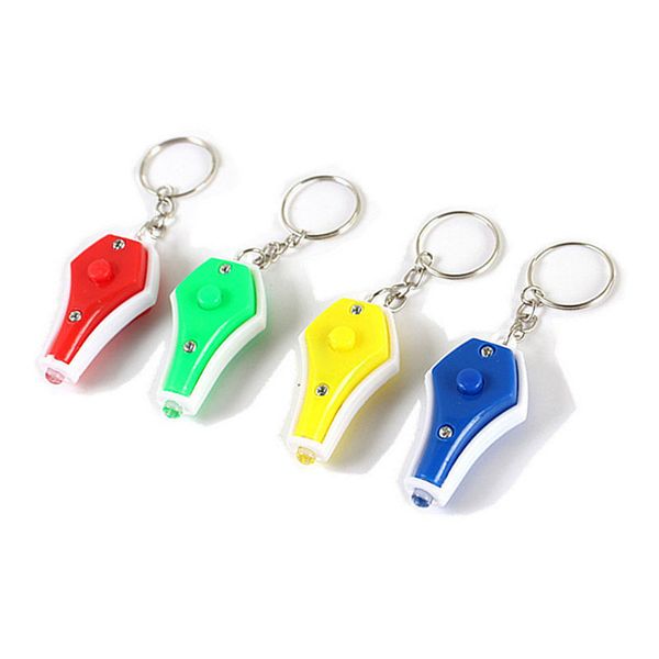 LED Keychain Pingente Creative Vaso Lanterna Chaves de Chave de Chaves de Luz Purple