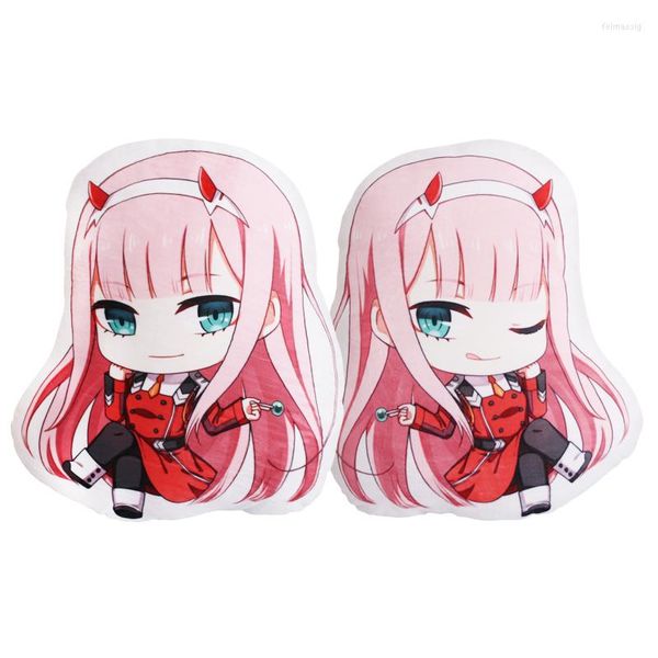 Подушка, дорогая в Franxx Zero два 02 Sate Back S Anime Accessories бросайте мягкую боковую плюс