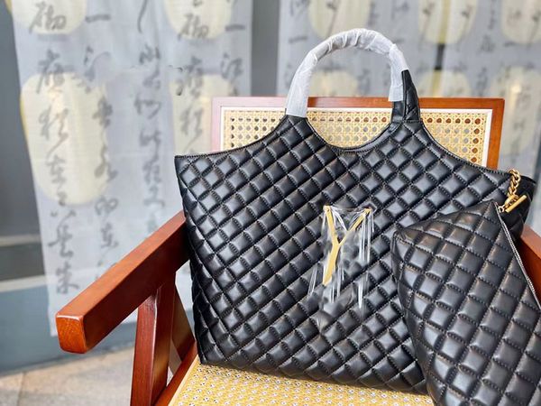 7A тотальная сумка ICARE MAXI Designer Bag Женщины прикрепляют к кросс -купюру моду знаменитую кожа с ярко -кожа