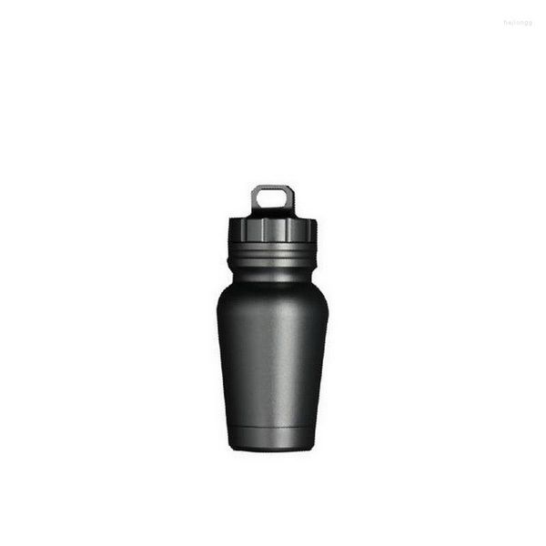 Garrafas de armazenamento seiko metal metal à prova d'água de sobrevivência do armazém Bottle Bottle San Tank Outdoor portátil Flagon Box