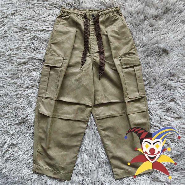 Männer Hosen Kapital Kountry Hosen Männer Frauen Armee Grün Camouflage Cargo Hosen Elastische Kordelzug Casual Hosen T221205