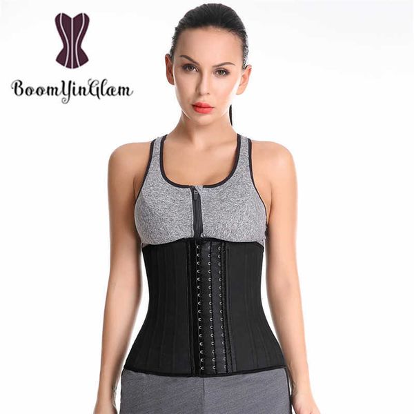 Abnehmen Gürtel Latex Taille 25 Stahl Knochen Body Shaper Höhe 29 cm Korsett Abnehmen Gürtel Taille Cincher Fajas Hot Shaperwear 950 # T221205