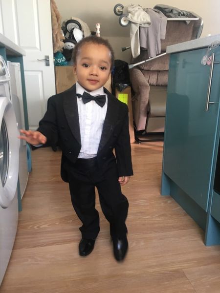 Suits Fashion 5 stks zwart wit kinderen pak jurk trouwkostuums voor baby jongens doopkleding afstudeerjurk 221205