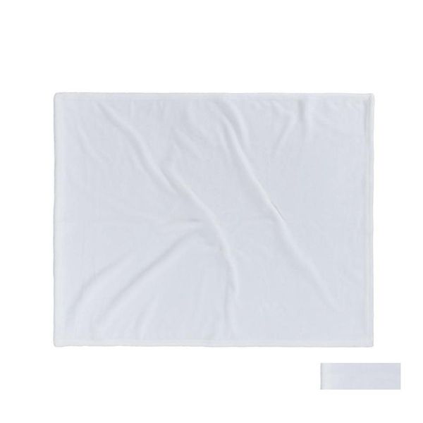 Cobertores sublimação manta de bebê 76x102cm em espaços em branco macios cobertores térmicos tapetes de transferência térmica por atacado 145 s2 entrega de gota home garde dh1ex