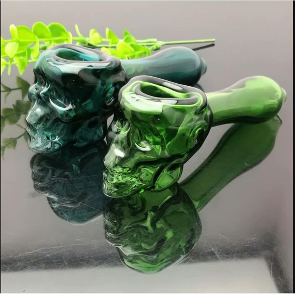 Color frog walking board bong in vetro accessori Glass Smoking Pipes colorati mini multi-colori Hand Best Spoon