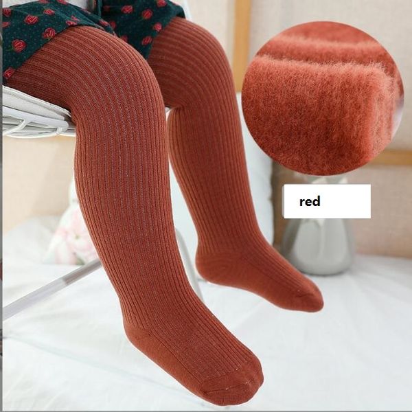 Baby Mädchen Leggings Winter Fleece Warme Strumpfhosen Hosen Kinder Thermo Strumpfhosen Verdicken Stricken Mädchen Säugling Stretch Samt Fuzzy Strumpf Hosen