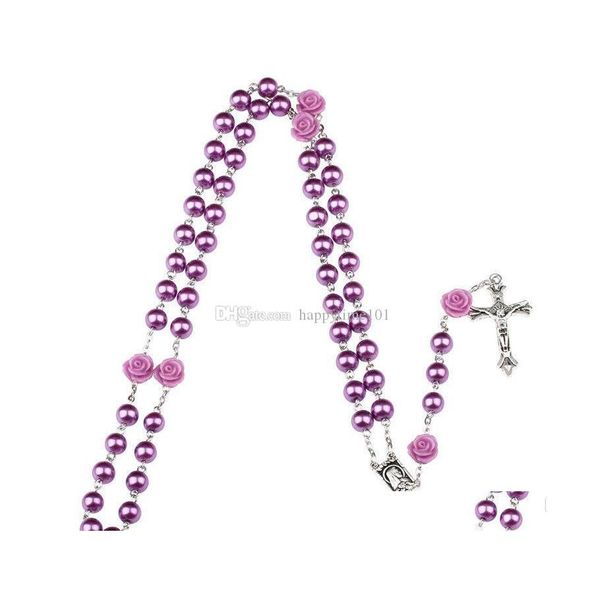 Подвесные ожерелья фиолетовые чернокозы