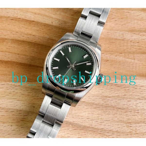 2023 New Style Watch Women Automatic Mechanical 31mm Smooth Bezel Stainless SteelFine Steel watch Female Luminous Wristwatches