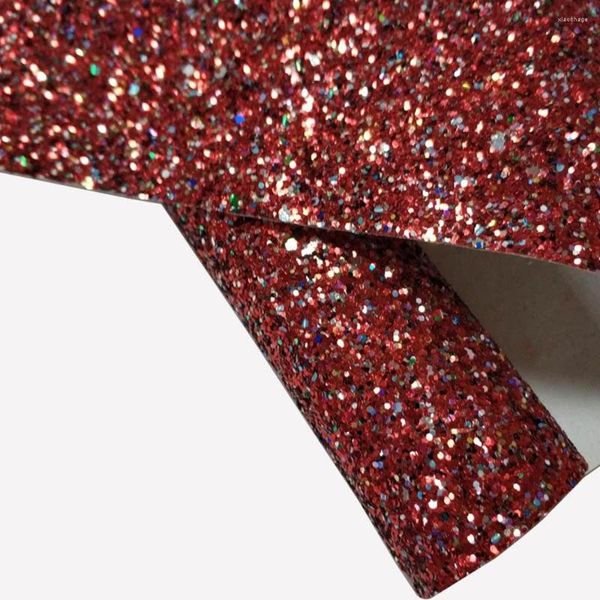 Papéis de parede 1,38m Largura 10m 3d Glitter Fabric Mix PU POP WALLAPEM DE CALARO XGCL